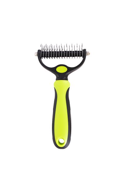 Choice4 L Green A Pet Double-sided Knot Comb Dog Comb Dog Comb Cat Beauty Hair Removal Cat Comb Pet Supplies