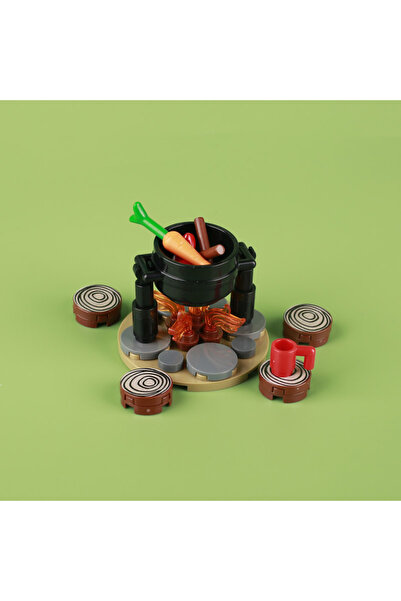 Choice4 B24-12-2-1SET M مكعبات بناء عسكرية من العصور الوسطى، مجسمات جنود، ملح...