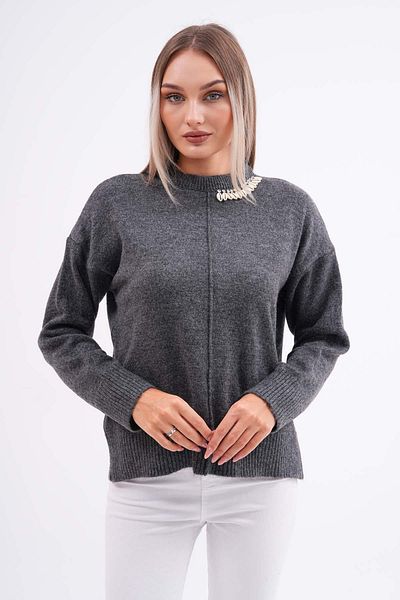 ŞİMAL Pulover de damă cu detalii scoici 245184
