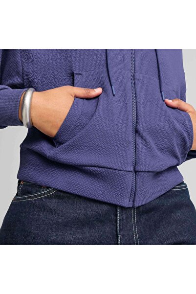 Puma Κάθε Crop Hoodie με φερμουάρ