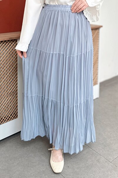 Gizce Nefel Turquoise Skirt