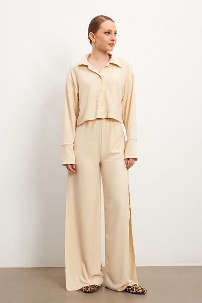 MODAGEN White Calmness Combination - Long Sleeve Sakina Calmness Set