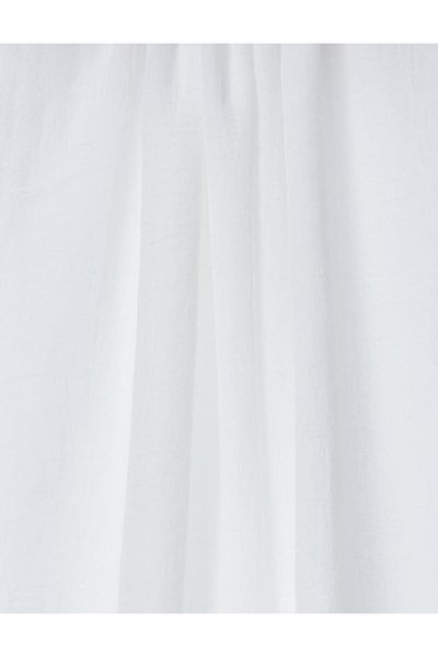 Kayra Optical White Wrap Shawl