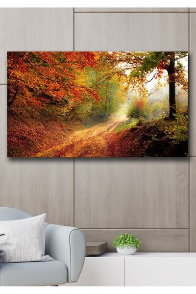 Hediyeler Kapında 50x70 Saklı Bahçe Kanvas Duvar Tablo