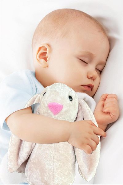Sole My Sleeping Friend Long Ear Bunny with Bow Tie Plush Rabbit 65 cm