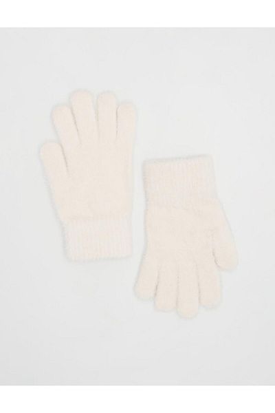 Kayra Gloves - Plush and Ecru
