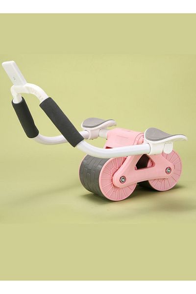 ETG Multifunctional Abdominal Fitness Wheel, Automatic Rebound Abdominal Curling Wheel