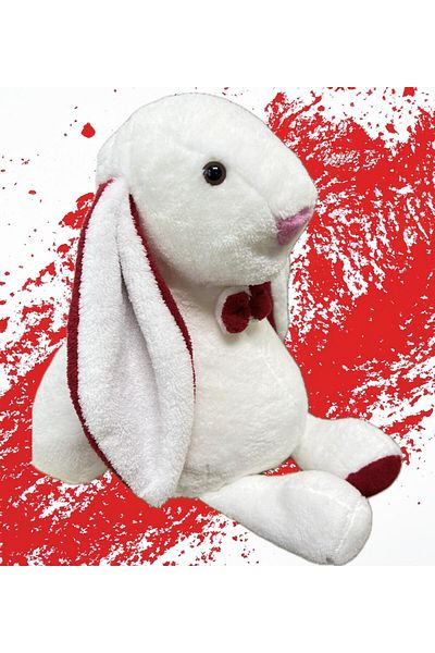 Sole My Sleeping Friend Long Ear Bunny with Bow Tie Plush Rabbit 65 Cm