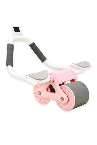 ETG Multifunctional Abdominal Fitness Wheel, Automatic Rebound Abdominal Curling Wheel