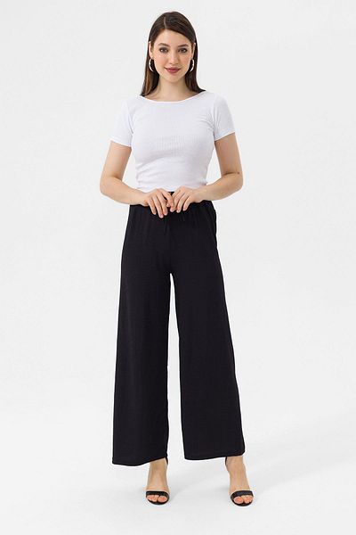 ŞİMAL Women's Wide Leg Trousers 250022   -