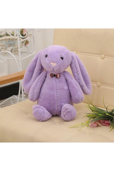 Sole My Sleeping Friend Long Ear Bunny with Bow Tie Plush Rabbit 65 Cm