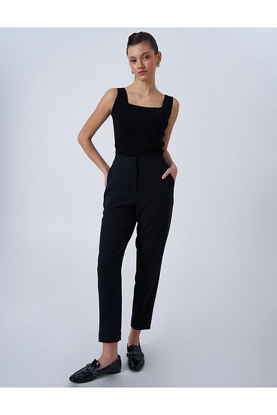 KYR High Waist Trousers - Black