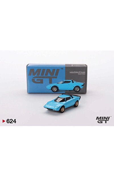 mini gt 1/64 Lancia Stratos HF Stradale Light Blue MGT00624