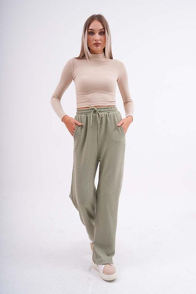 ŞİMAL Γυναικεία αθλητική φόρμα Hispanic Leg Honeycomb - Μονό πάτο 245093
