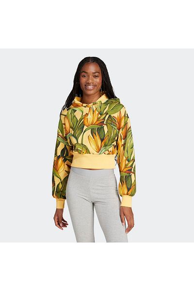 adidas ADIDAS women's FARM HOODIE sweatshirt - JD6282