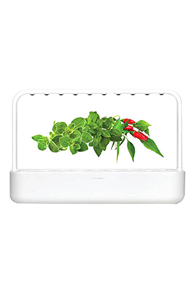 Click and Grow وعاء بلاستيكي مستطيل لري الحديقة تلقائيًا 9 ذكي مع تطبيق وخاصي...