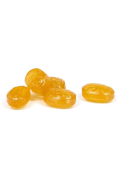 Honees Honey Menthol Eucalyptus Cough Drops - Natural Sore Throat Relief, Non-GMO, Gluten-Free (20 Drops)