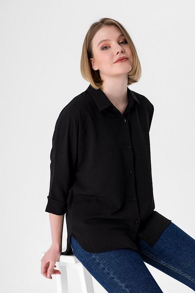 ŞİMAL Women's Bat Sleeve Ayrobin Shirt 250191   -