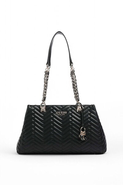 Guess Anning Siyah Kadın Omuz Çantası HWQG9508090