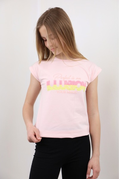 Toontoy Tricou pentru fete Illusion cu imprimeu