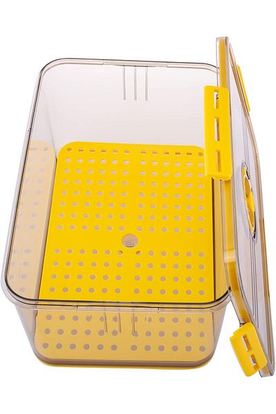 AKDC Rect Storage Box L L(23cm) xW(32cm) xH(15cm) Transparent