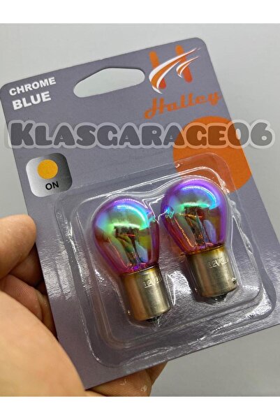 KLASGARAGE Halley Diadem Ampul Tam Turuncu Tek Duy -12v 21w Yüksek Performanslı, Dayanıklı, Italyan Tasarımı