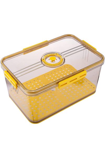 AKDC Rect Storage Box L L(23cm) xW(32cm) xH(15cm) Transparent
