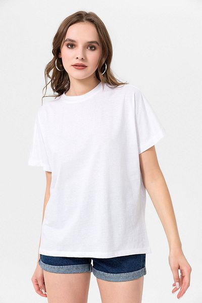 ŞİMAL Γυναικείο T-Shirt Crew Neck Oversize - 250019