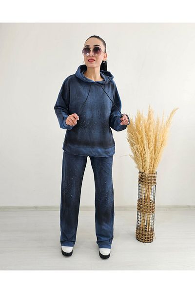 6 butik altı üstü butik Σετ αθλητικής φόρμας με 3 νήματα χωρίς ράχη με κουκούλα με κουκούλα