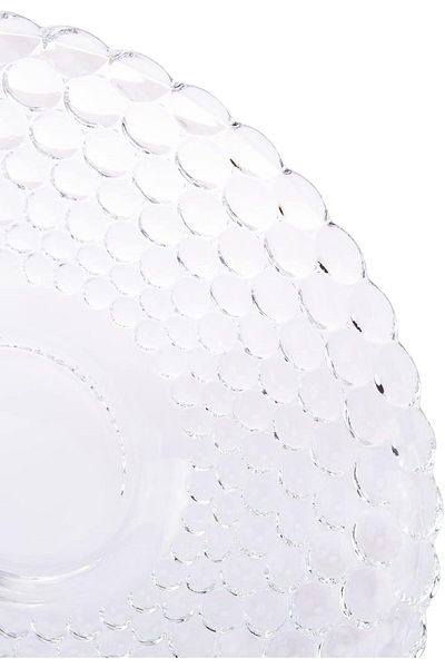 AKDC Qianli Glass Fruit Plate L(29CM) XW(29CM) XH(6CM) Transparent
