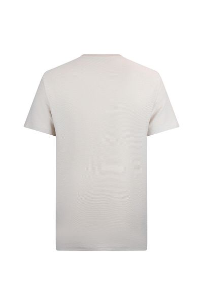 Hatemoğlu Μπλουζάκι Stone Regular Fit Crew Neck Basic