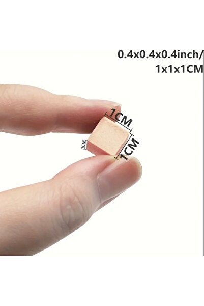 ZephiaStore Piksel Art Etkinlik Ahşap Küpler Date Fikri Hediyelik Minecraftt Blokları 50 adet