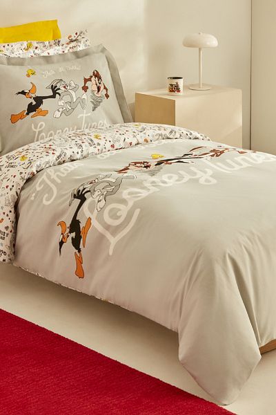 Looney Tunes Karaca Home Looney Tunes Super Stars Single Duvet Cover Set