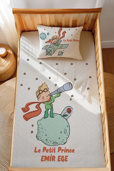 Homamia 100% Cotton Montessori Pique Set Jacquard Little Prince