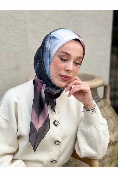Modakaşmir 110 cm Abstract Pattern Scarf