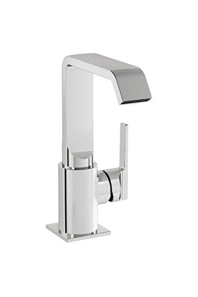 VitrA Bathroom sink mixer with side handle, chrome