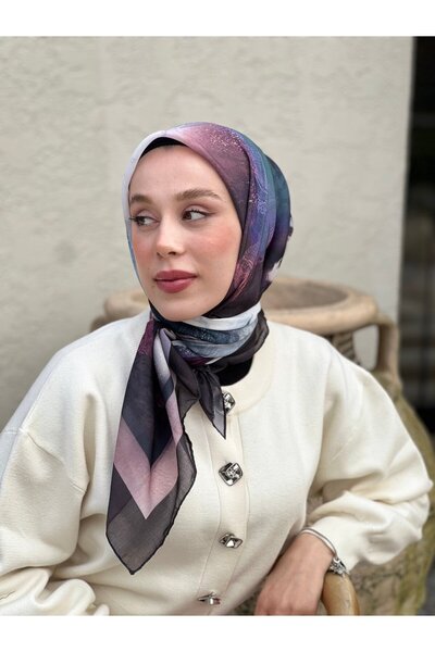 Modakaşmir 110 cm Abstract Pattern Scarf