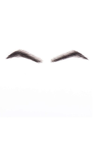 CliCling False Eyebrows, Handmade Crochet Human Hair, Invisible Realistic Nat...