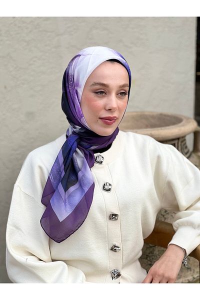 Modakaşmir 110 cm Abstract Pattern Scarf
