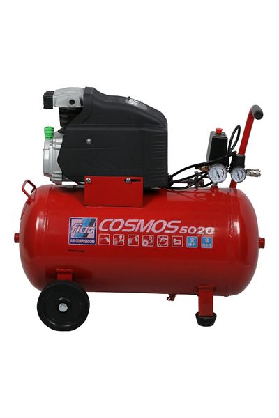 Fiac 220-240V 2HP Cosmos Air Compressor with Wheel and Front Handle 50 Liter