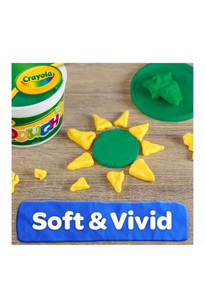 Crayola Super Soft Resealable Modelling Bucket Dough 3 Pound