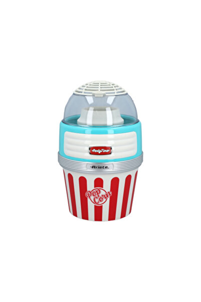 ARIETE 1100W Party Time Compact and Durable Hot Air Retro Popcorn Maker 600g