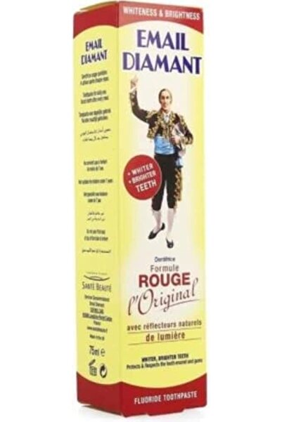 EMAIL DIAMANT معجون أسنان روج فلوريد (75 مل)