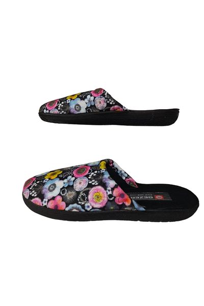 GEZER Black-Grey Indoor Ultra Light Daily Slippers
