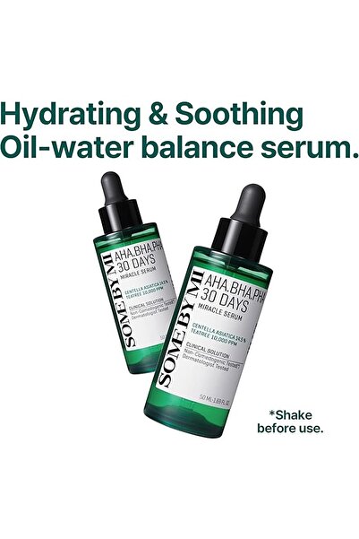 Some By Mi Korean Aha Bha Pha 30 Days Miracle Face Serum - Tree Leaf Water For Sensitive Skin - 50M