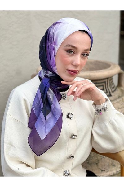 Modakaşmir 110 cm Abstract Pattern Scarf