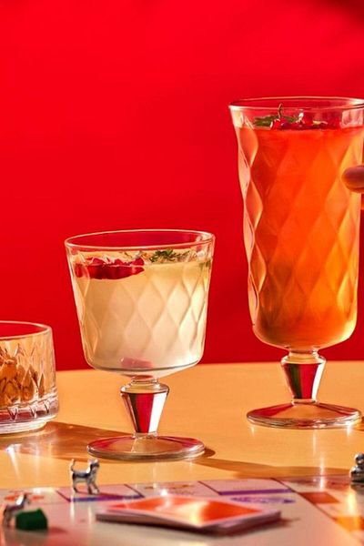 Paşabahçe Leafy Cocktail Glass 270 Cc 4 Pieces 440472