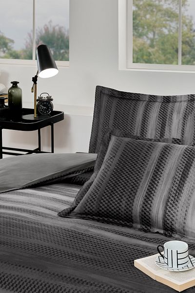 Özdilek Notte Single Fitted Sheet Duvet Cover Set
