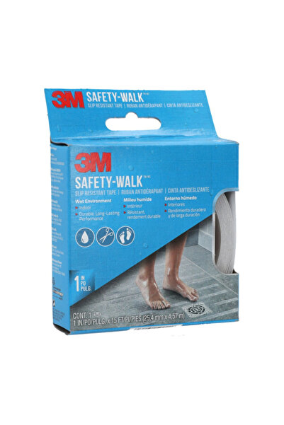3M Safety-Walk Slip Resistant Tape for Tub and Shower 1 x 180inch