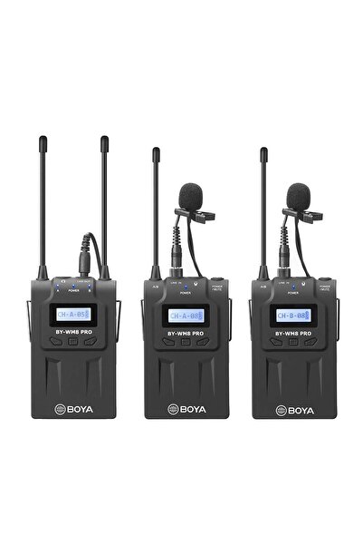 BOYA BY-WM8 Pro Kit-2 Pro. İkili Kablosuz Mikrofon